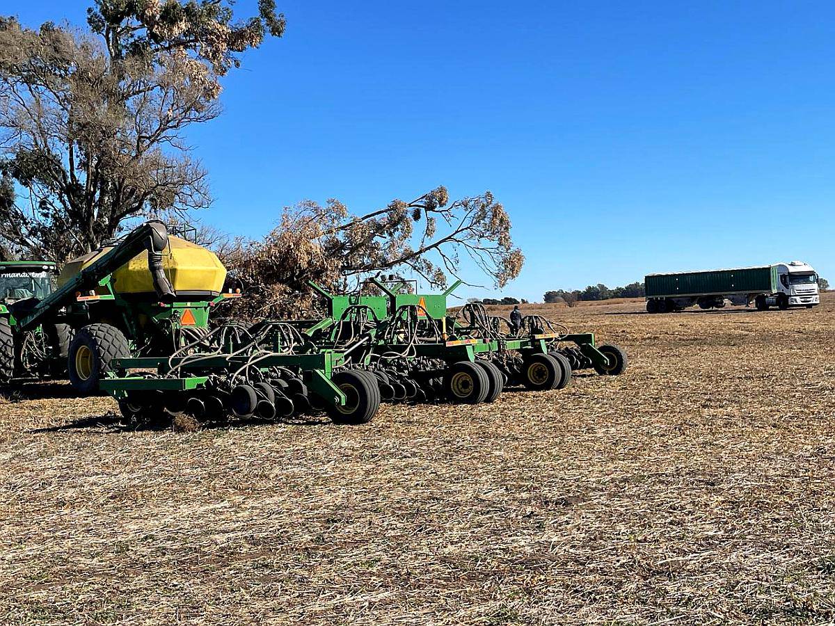 John Deere DB44 de 24 a 52 . Corte - Fertilizador Lanza