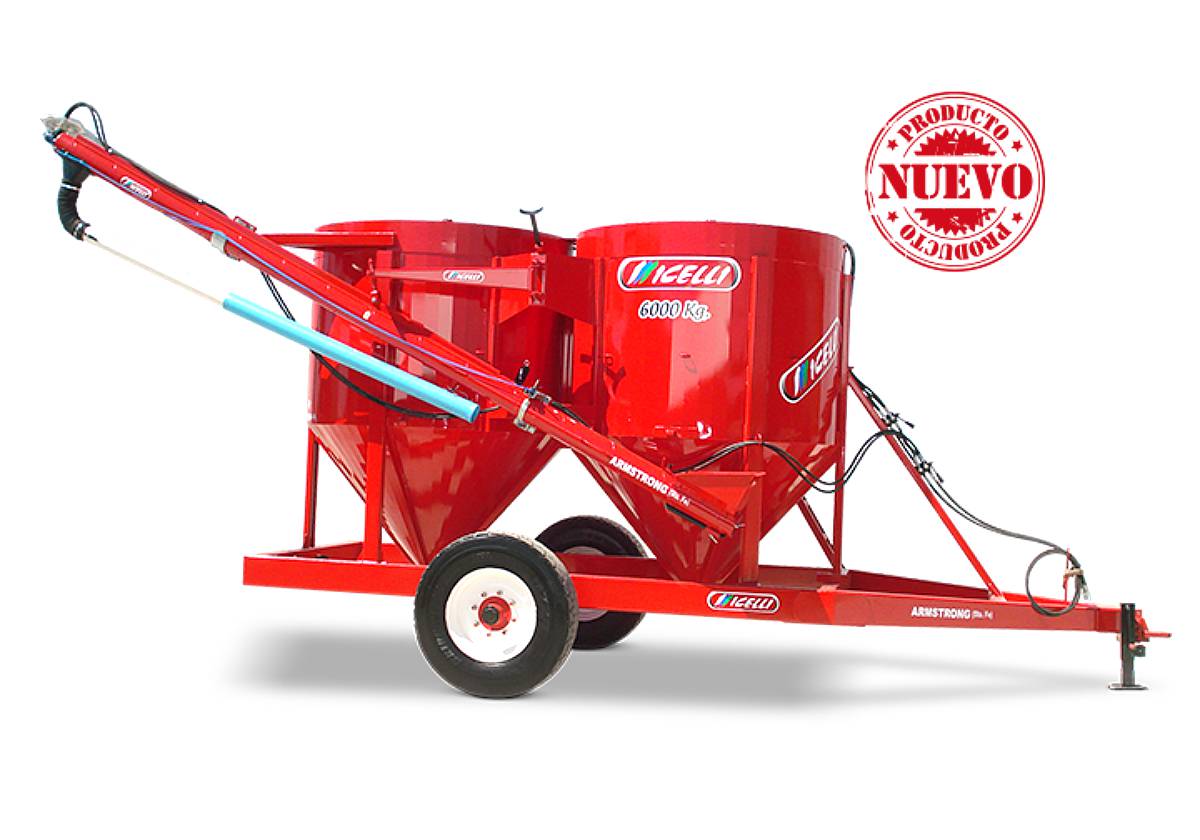 Mega Inoculadora Mod. IDM 6000 Kg Micelli
