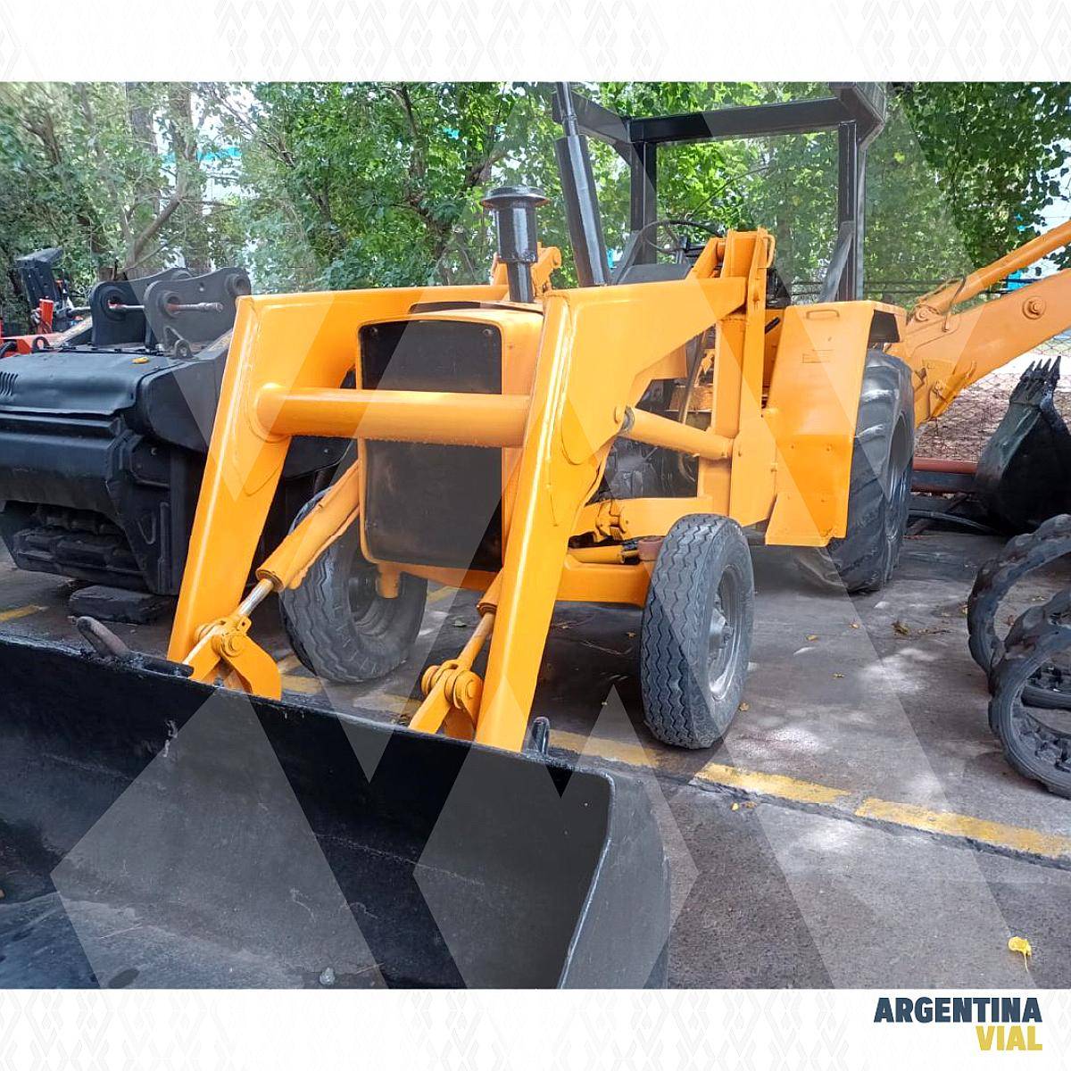 Pala con Retro John Deere 310a ID792