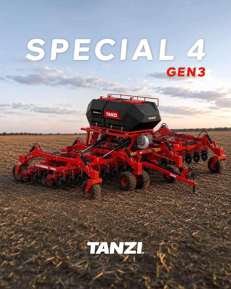 Sembradora Tanzi Special 4 GEN 3