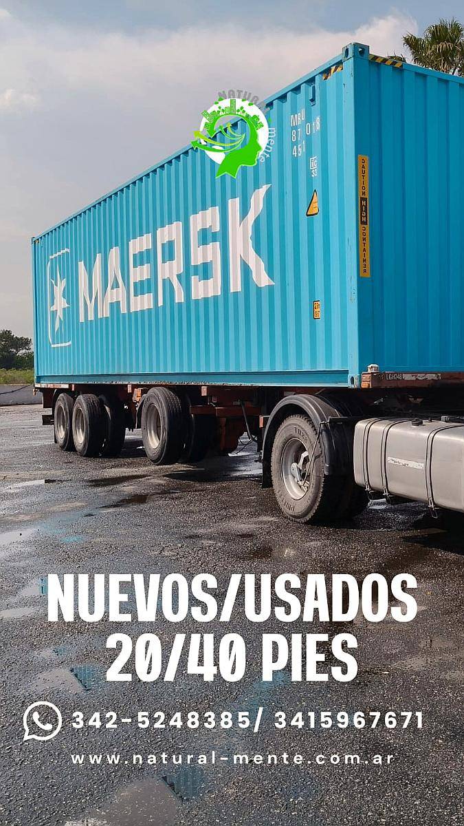 Venta y Alquiler de Containers Marítimos. Contenedores