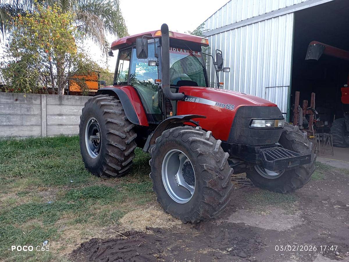 Tractor Case MXM 165 año 2008 Excelente