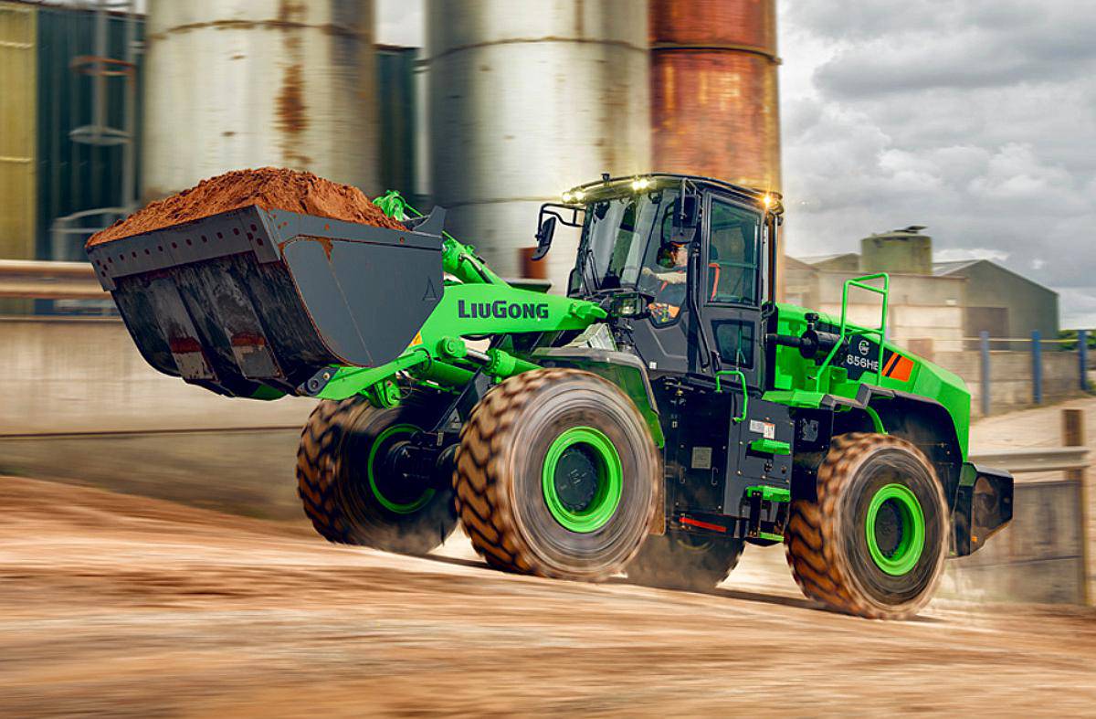 Pala Cargadora Frontal Eléctrica Liugong Clg856he - 3,5 M3