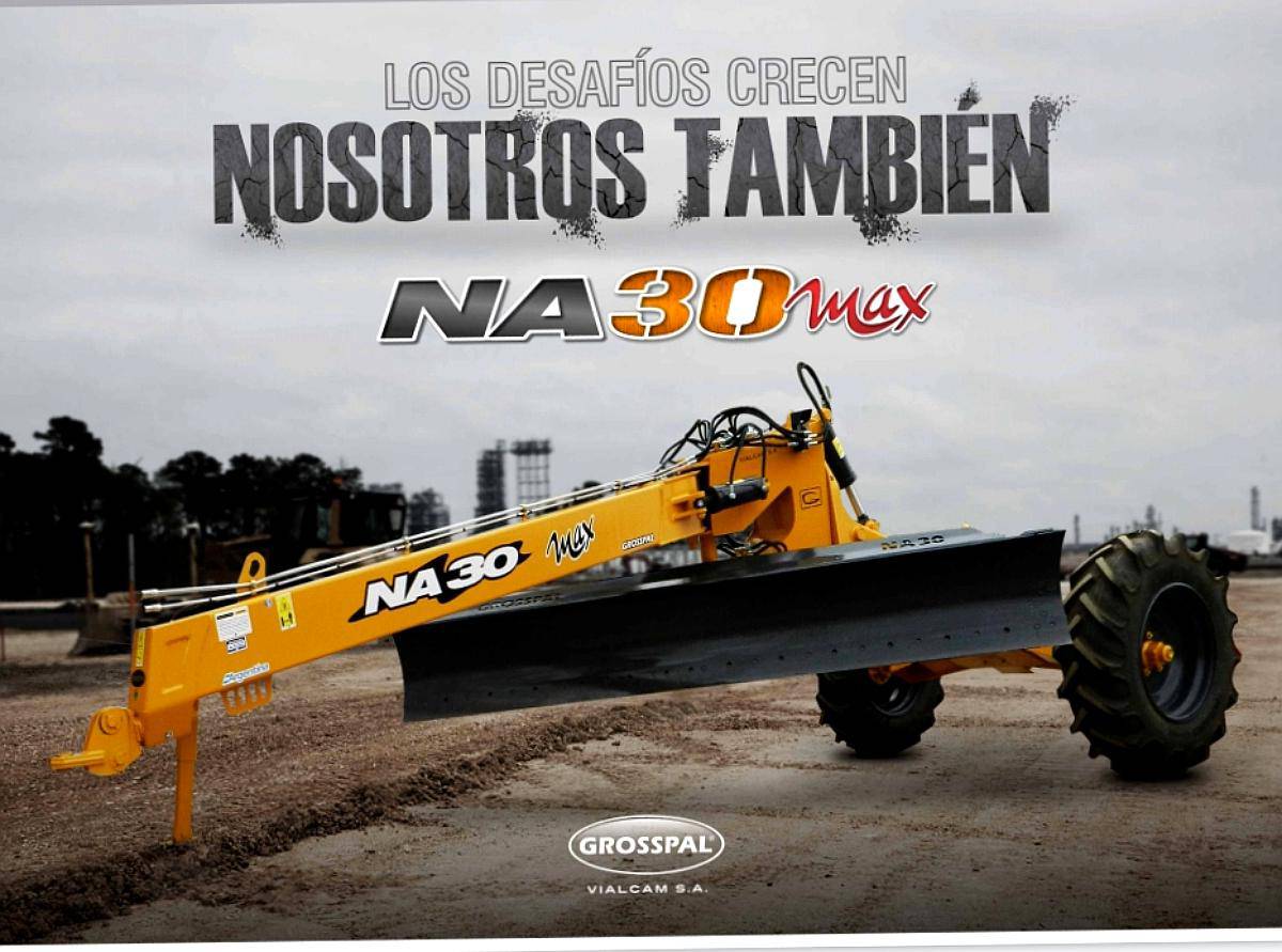 Niveladora Articulada de Arrastre NA 30 MAX