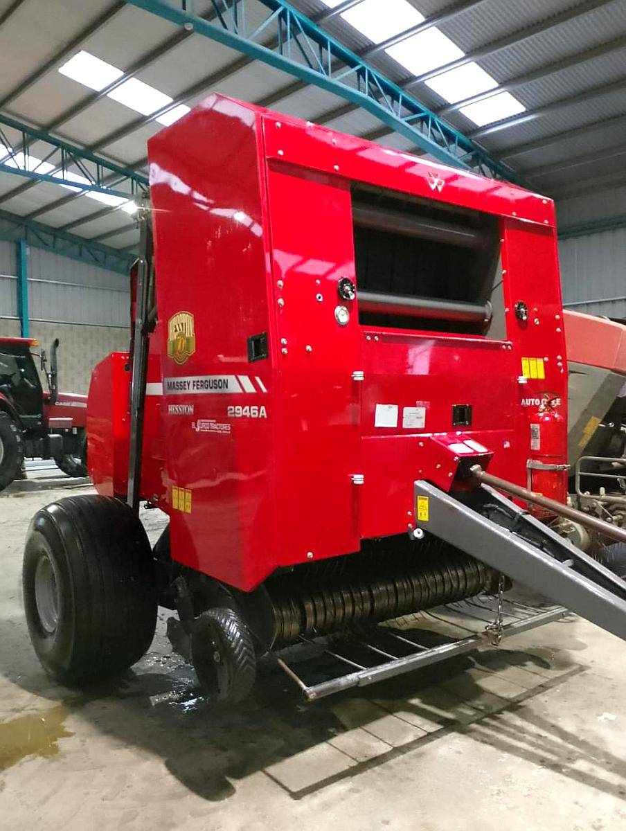 Rotoenfardadora Massey Ferguson 2946, Usada año 2020