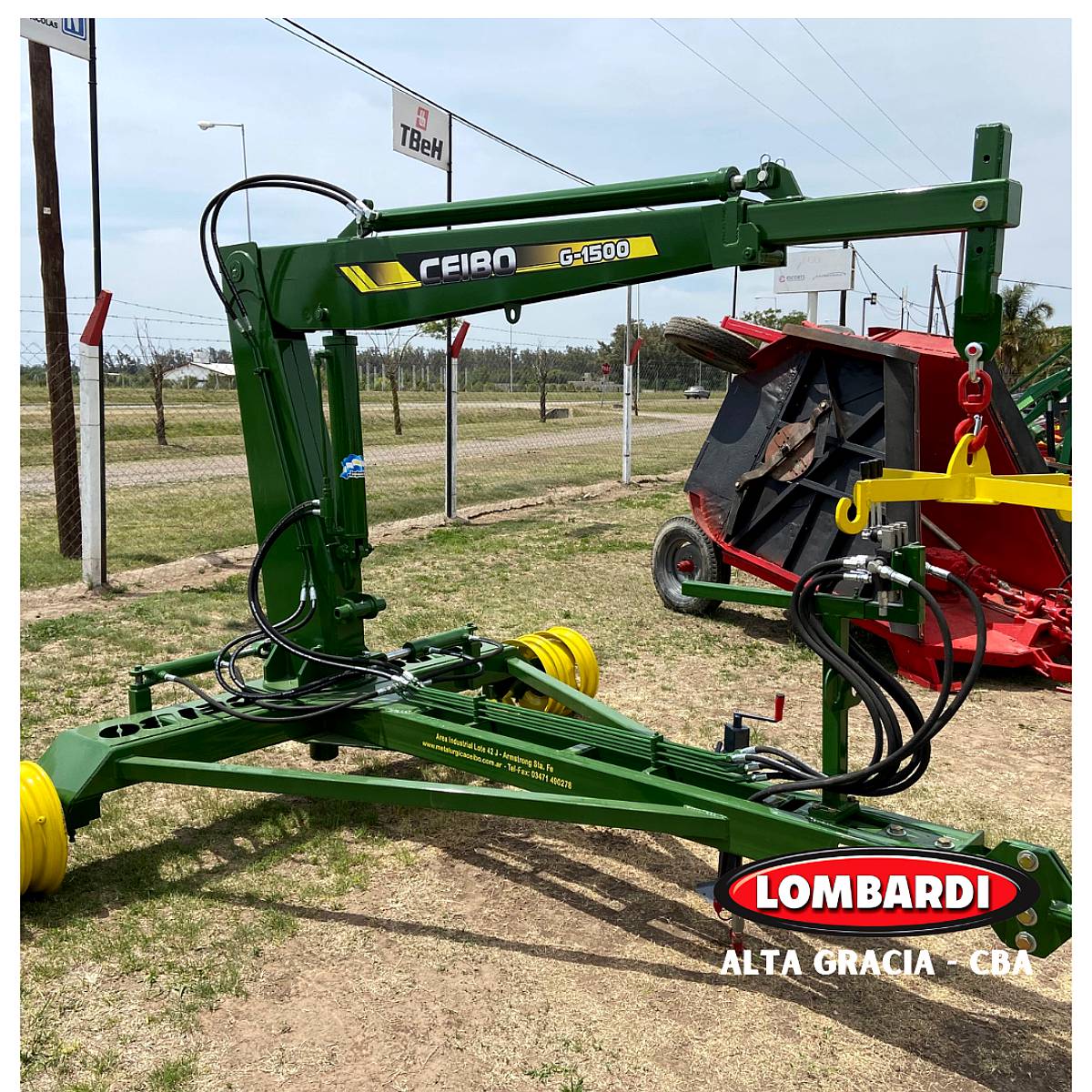 Grua Full 3 Movimientos Ceibo, Disponible