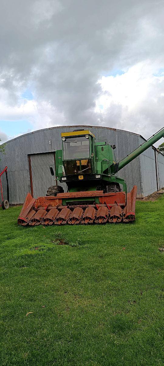 John Deere 975 Trabajando 19000 con Maicero