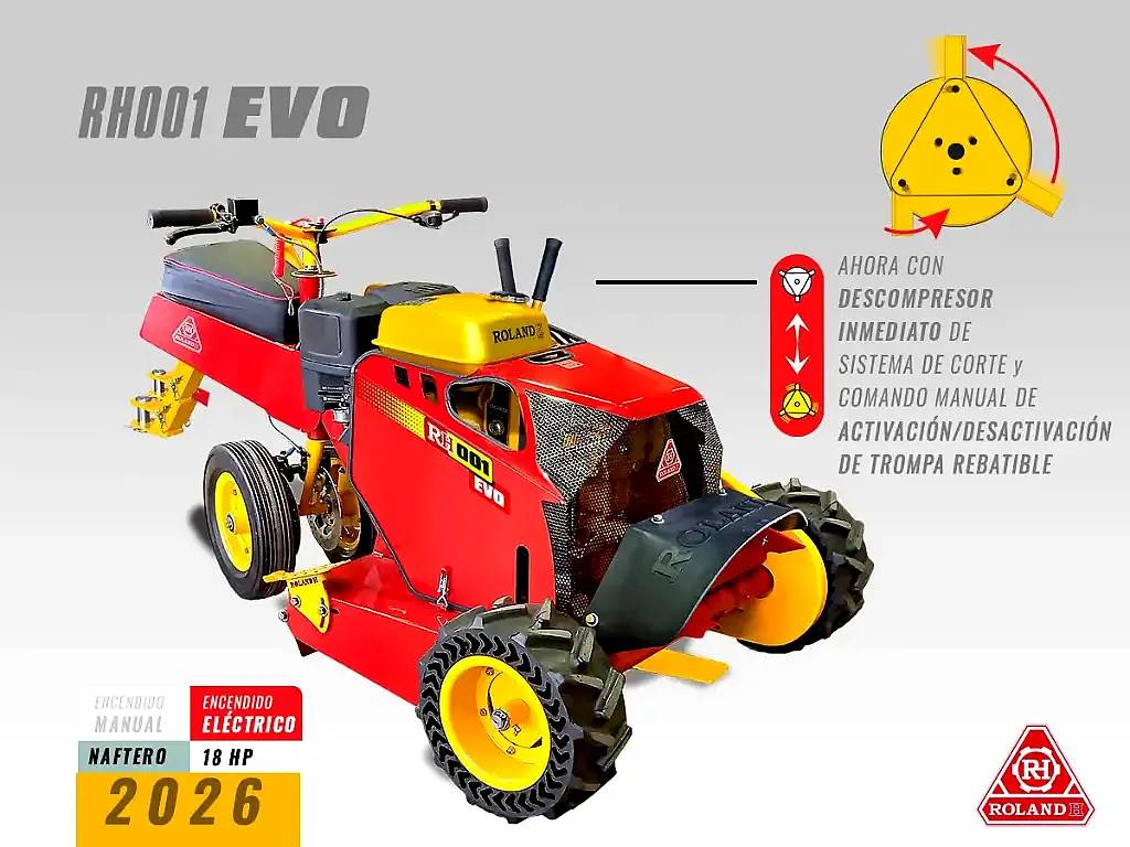 Motodesmalezadora Roland H Rh001-evo