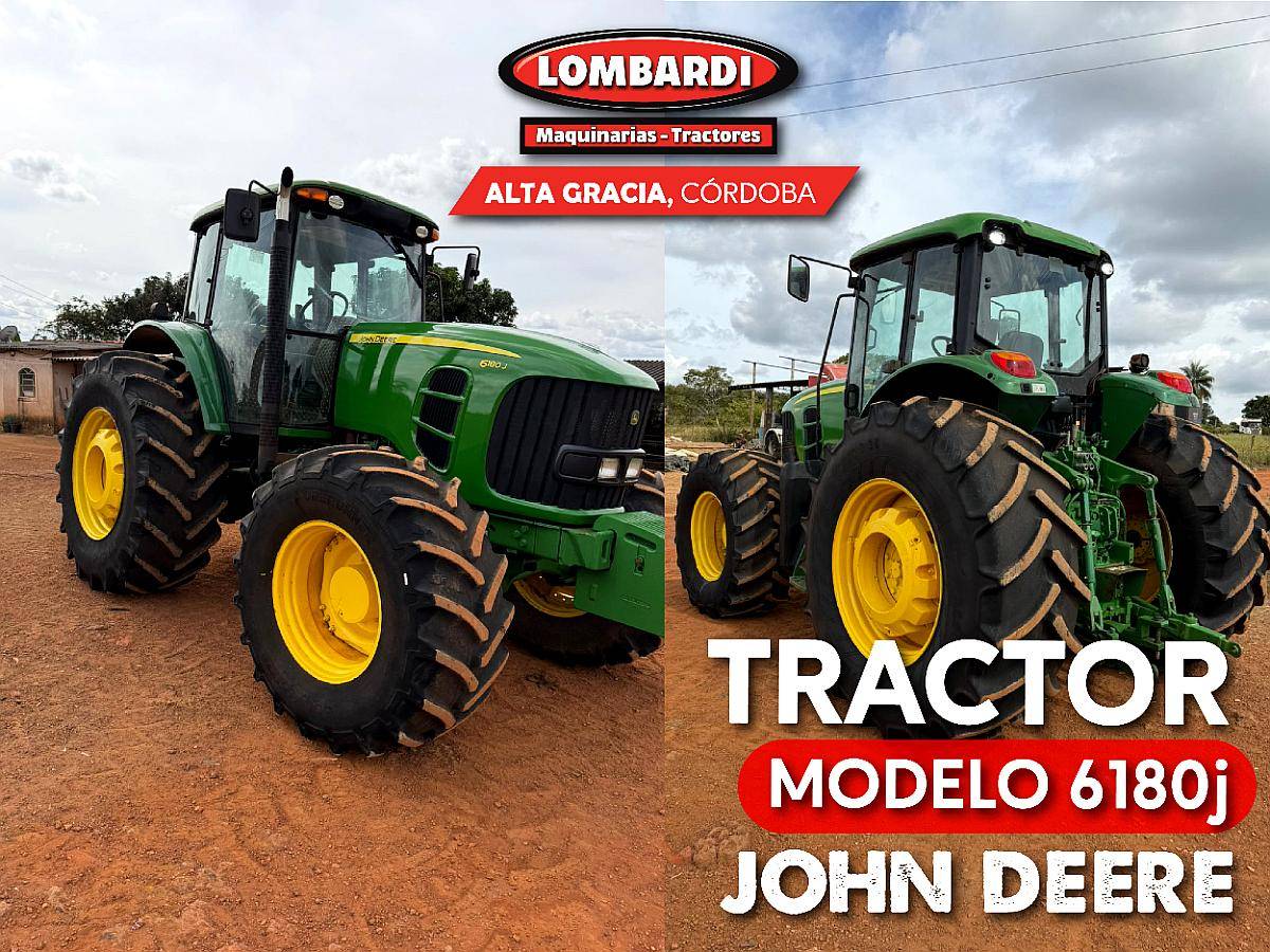 Tractor John Deere 6180j para Importar de Brasil + Impuestos