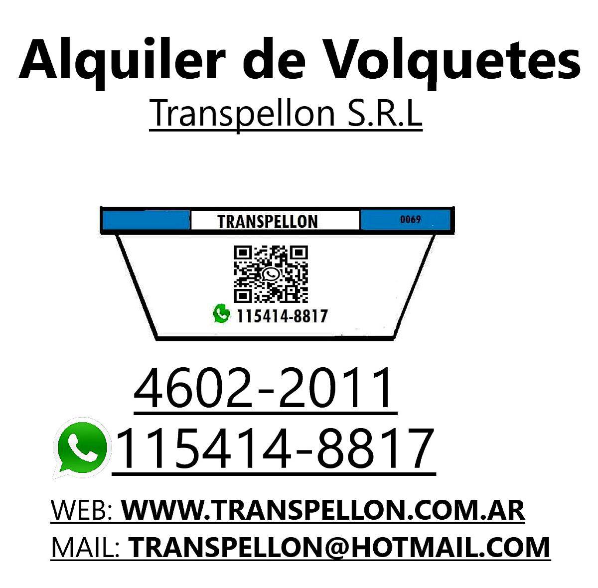 Alquiler de Volquetes en Villa Luro / Versalles- 115414-8817