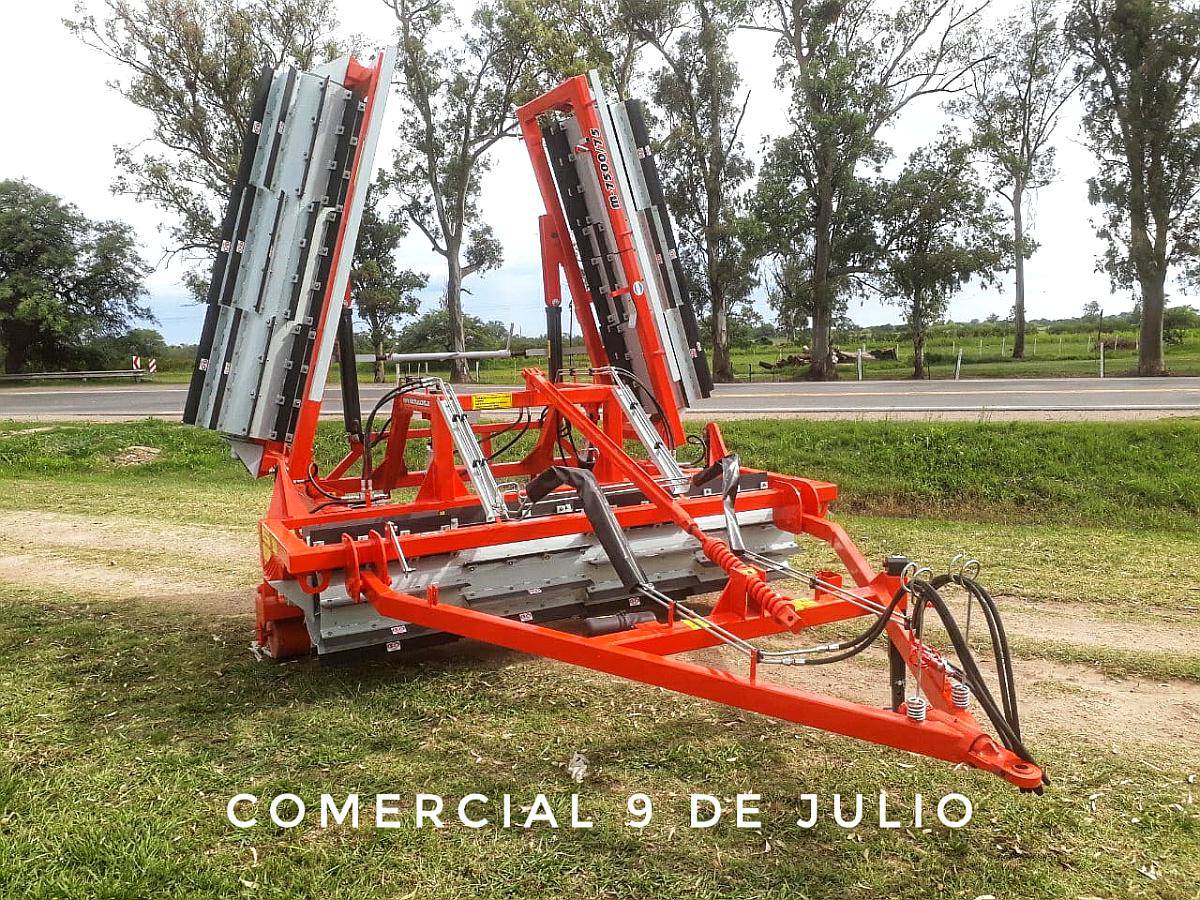 Rolo Triturador de Rastrojos Secman 7,5mts Modelo M-7500/75