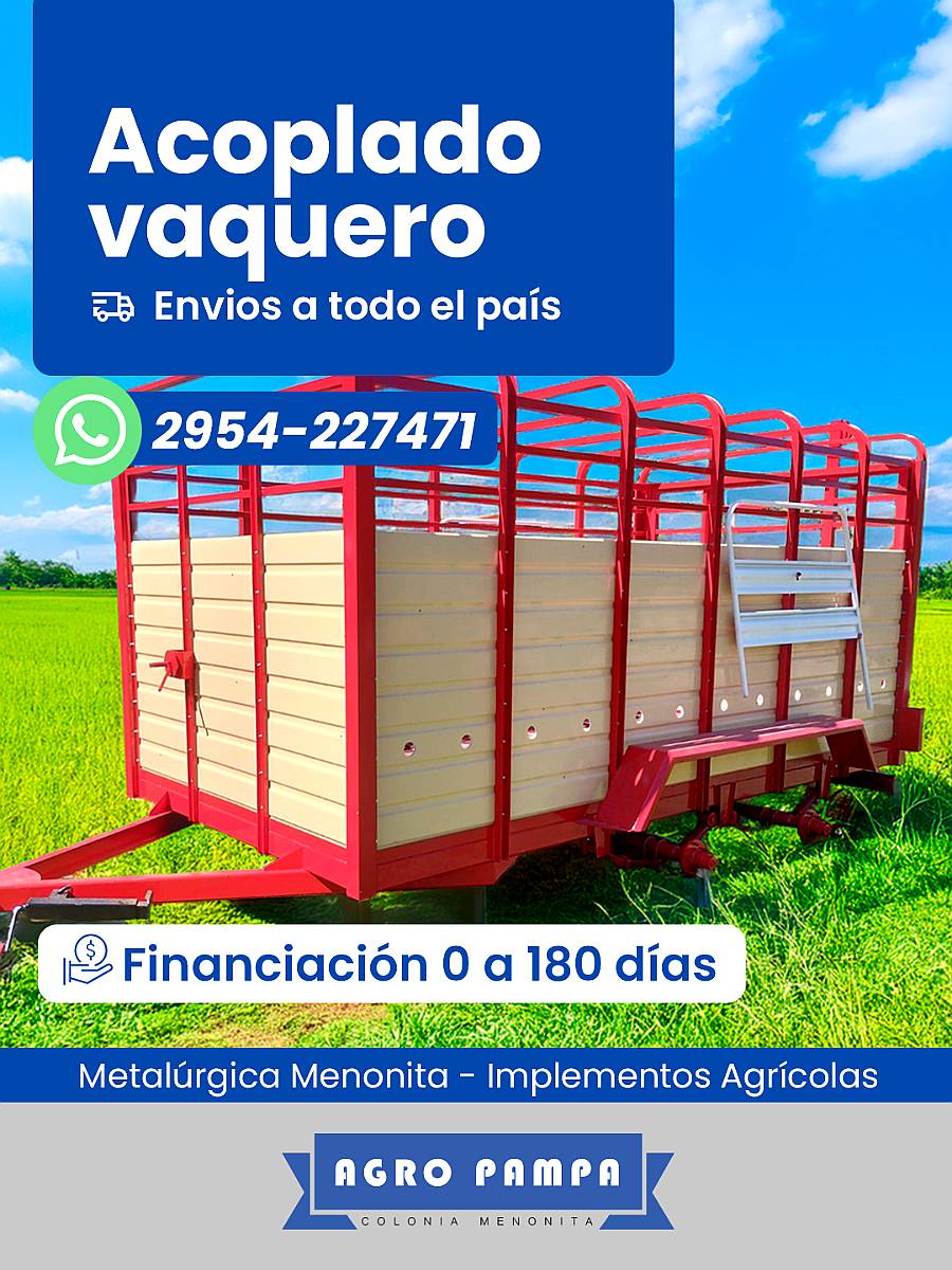 Acoplados Vaqueros Carrocería de Fibra
