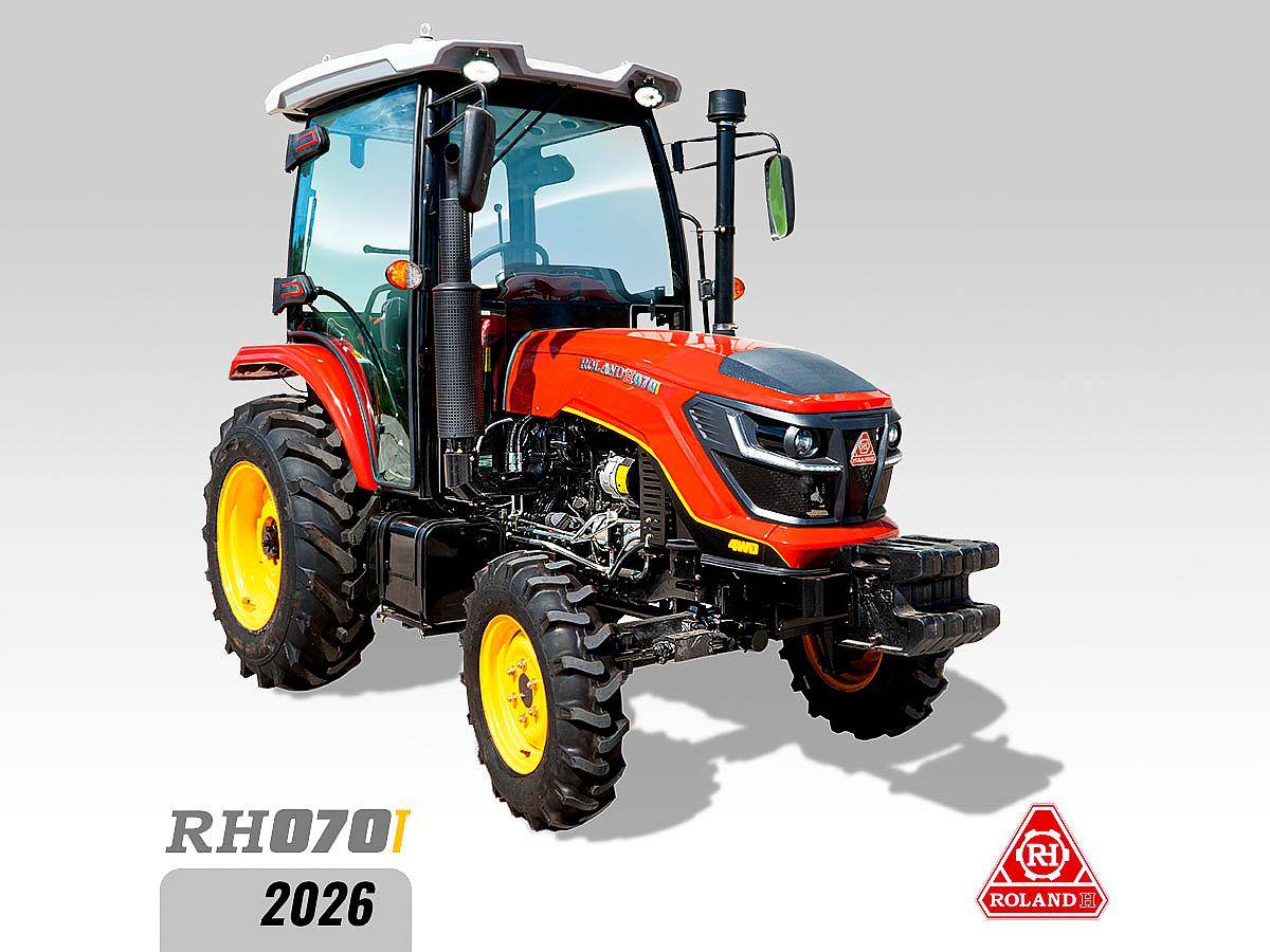 Tractor Agrícola Roland H 70hp Cabinado Doble Tracción