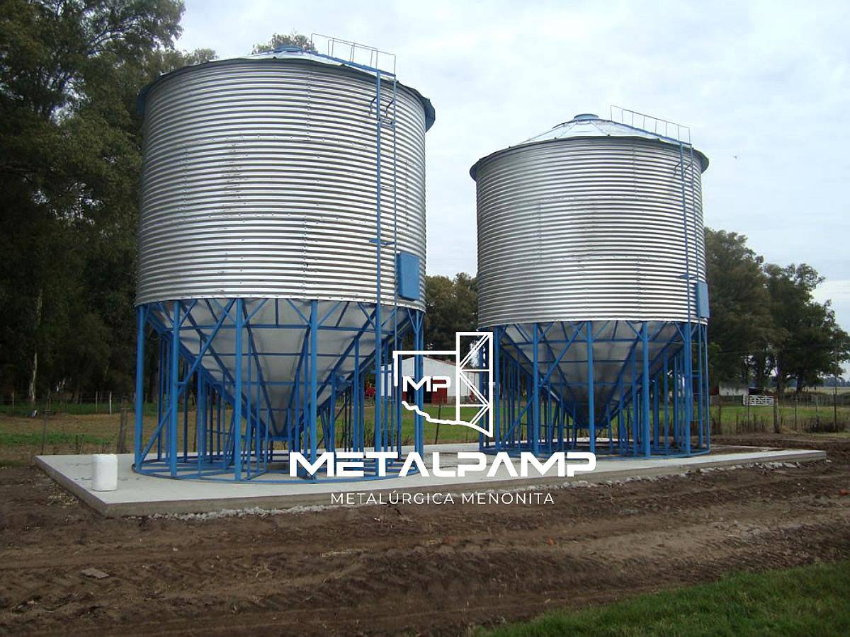 Silos Cono 45° y 60° para Fertilizante o Alimento Balanceado