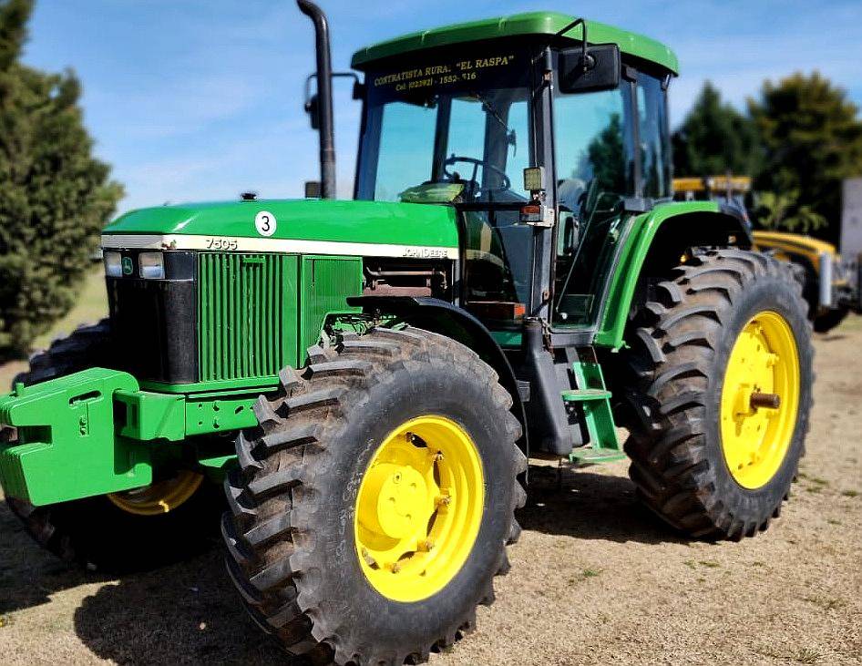Tractor John Deere 7505 - 145hp - Duales