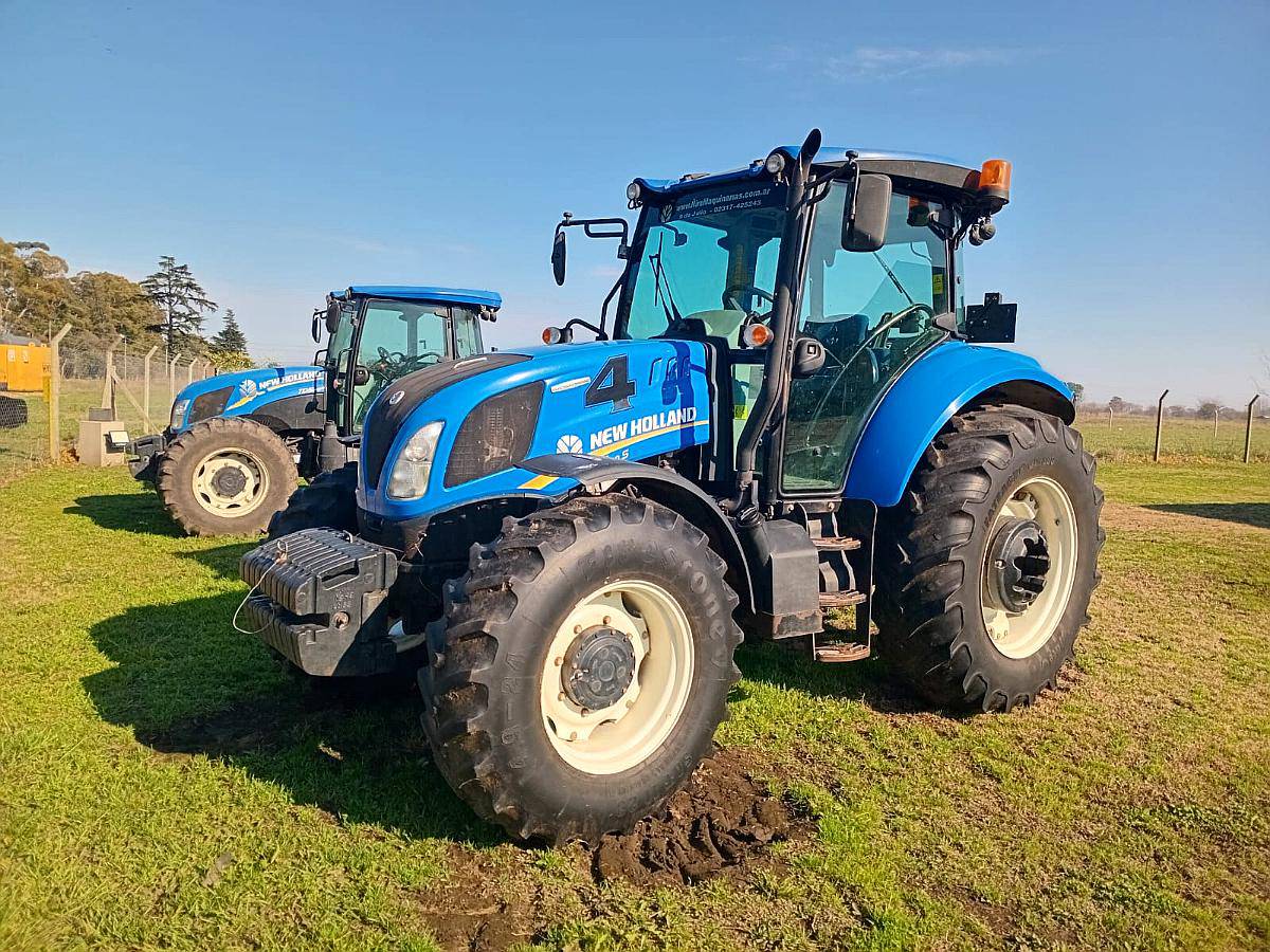 Tractor New Holland T5 110 S, año 2022