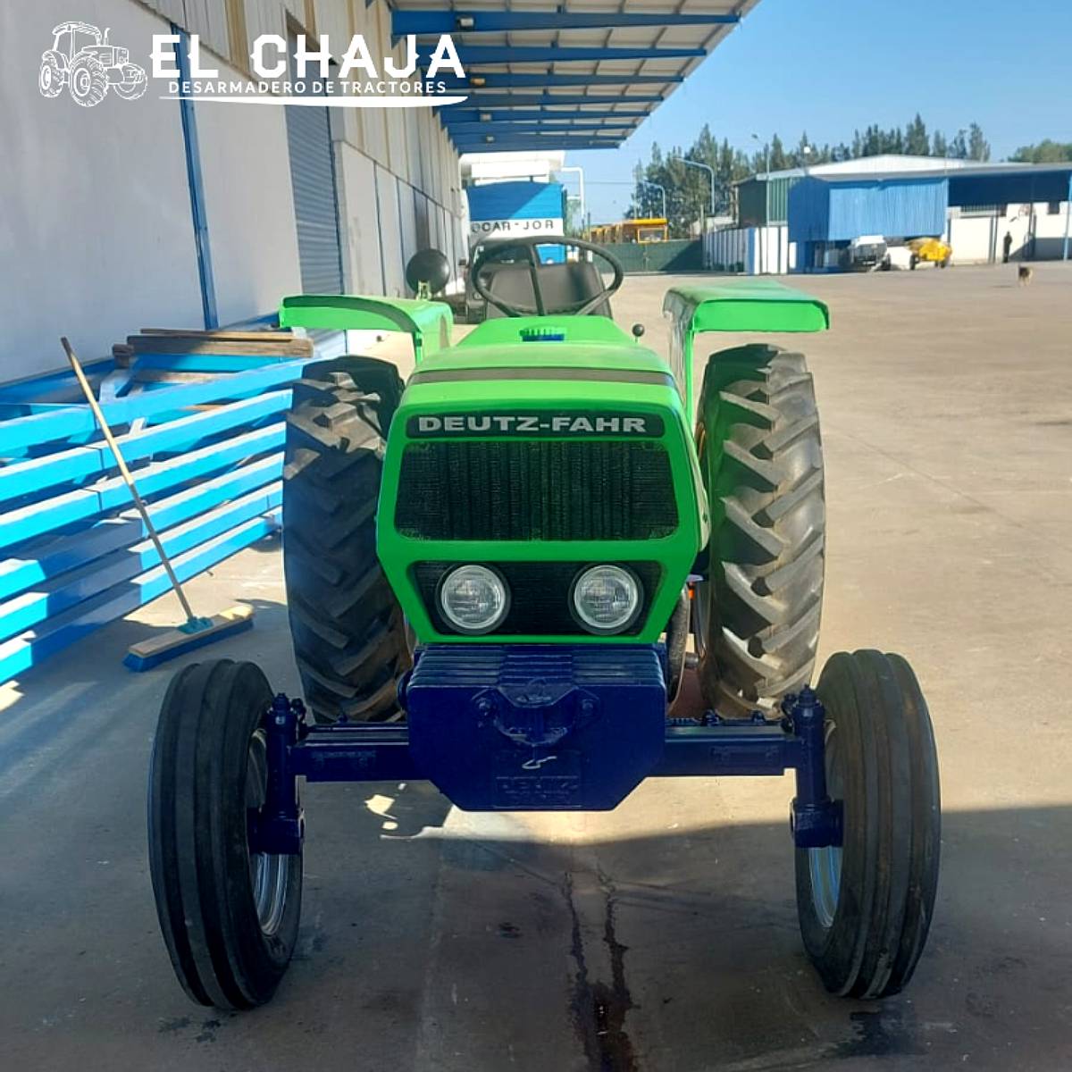 Tractor Enganchado Deutz Fahr AX460 Totalmente Restaurado