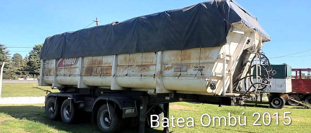 Batea Ombu 2015 Excelente Gomas/destape/vigia