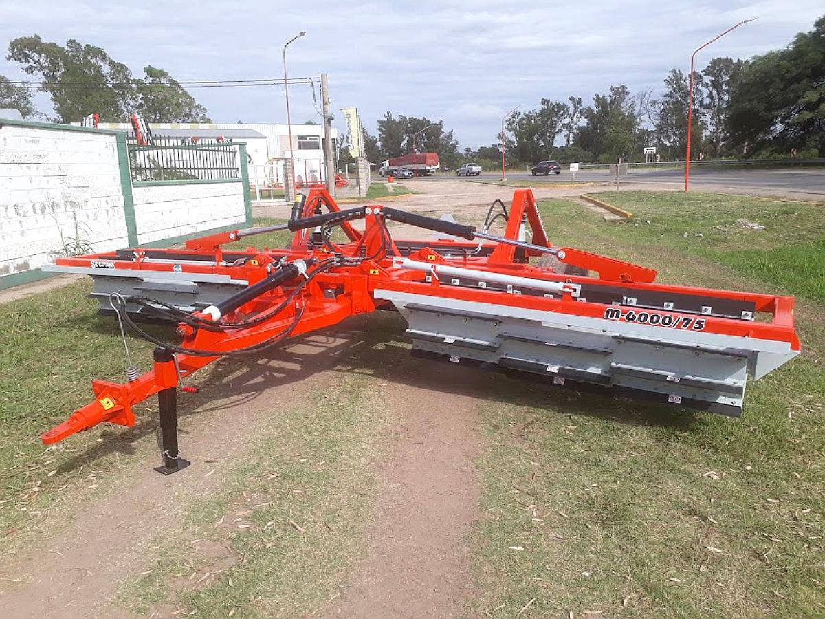 Rolo Triturador Secman M-6000/75 Cuchillas Intercaladas