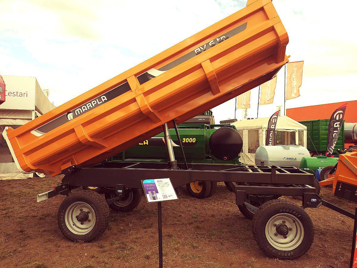 Acoplado Volcador Tipo Batea 6 TN Marpla