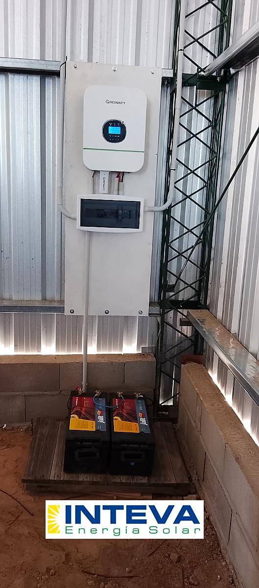 Kit Fotovoltaico para Campo- Vivienda de Consumos Medios