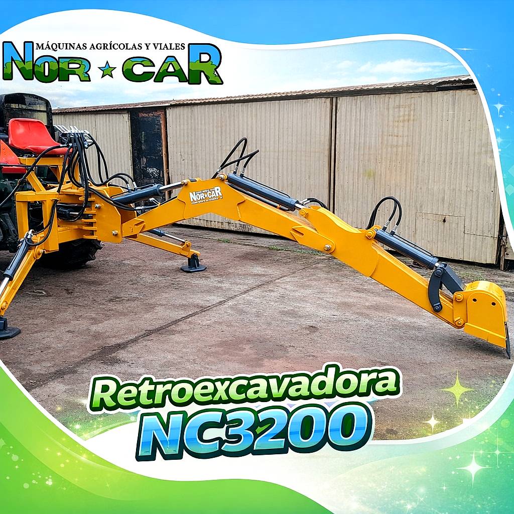 Retroexcavadora NOR CAR NC3200