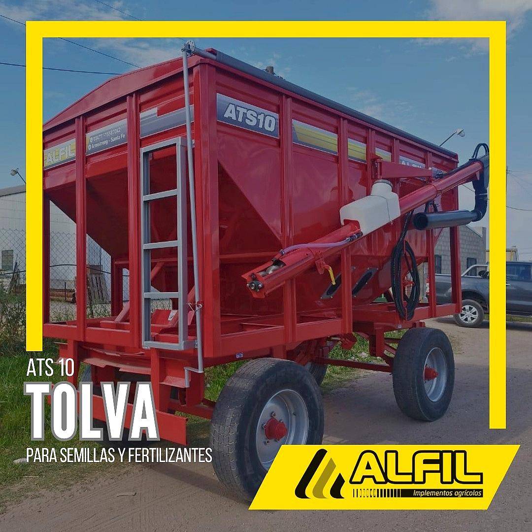 Tolva para Semillas y Fertilizantes Alfil ATS10 - Año: 2025 - Agroads
