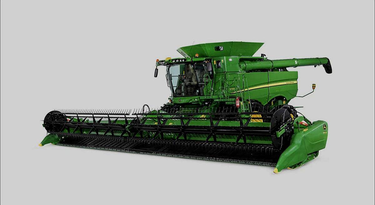 John Deere S7 800, Prodrive,con Draper 45p