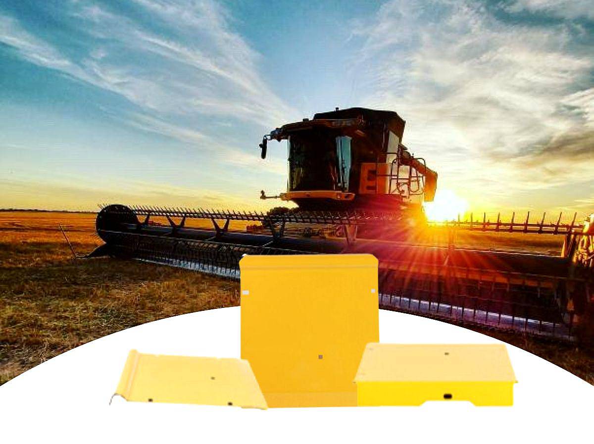 Chapas Flexi Centrales y Laterales para Cosechadora