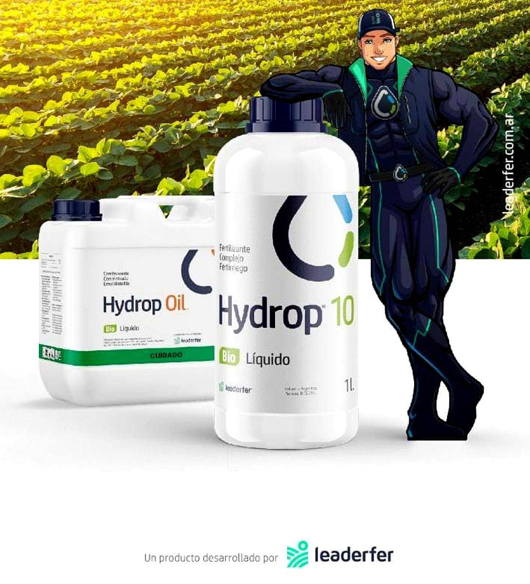 Adyuvante Hydrop 10 y Aceite Metilado MAS Sprider