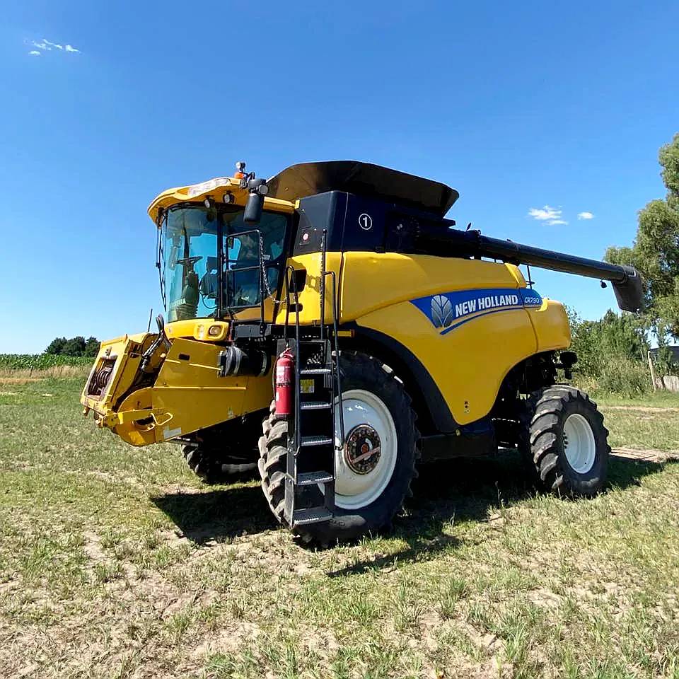 New Holland CR790 Simple Trac Dual Intellisens Drap 40 Pies