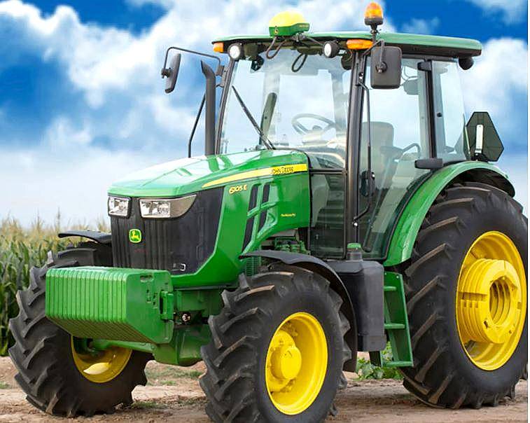 Tractor John Deere 105e 4X4 Cabina