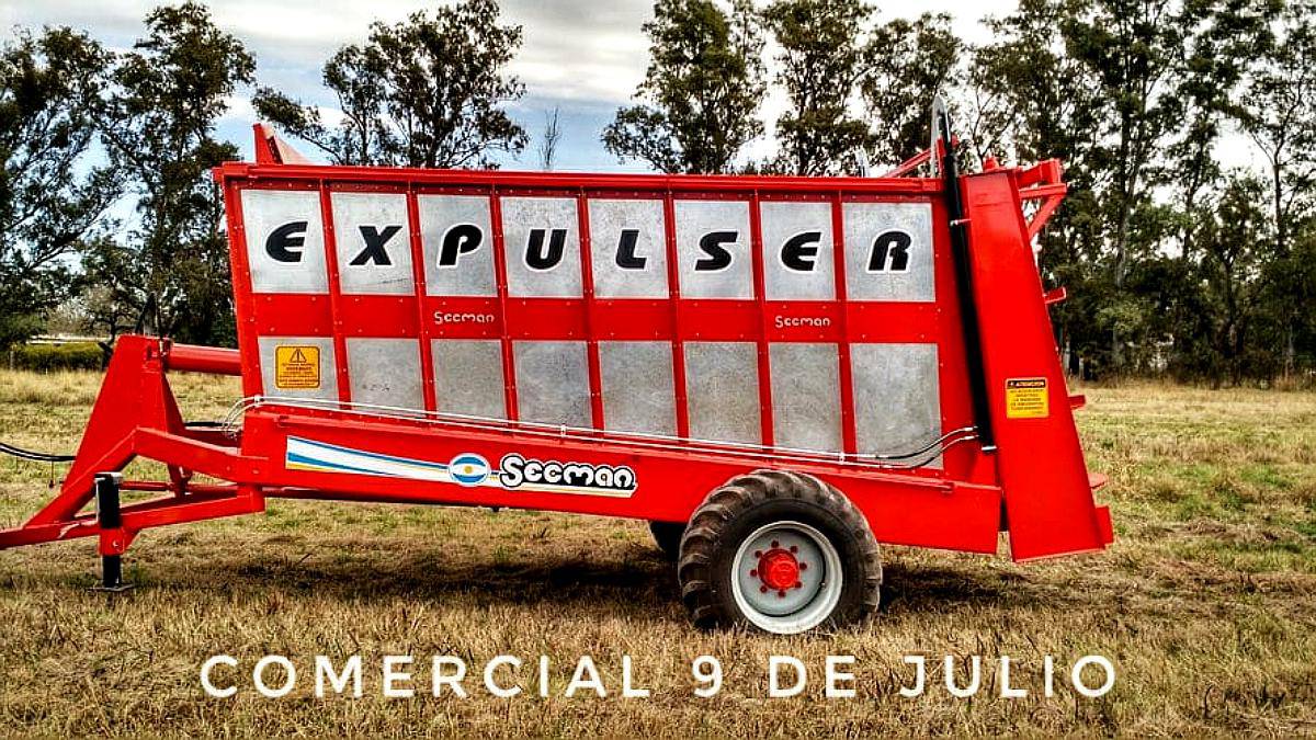 Acoplado Desparramador Estiercolero Solido Secman Expulser