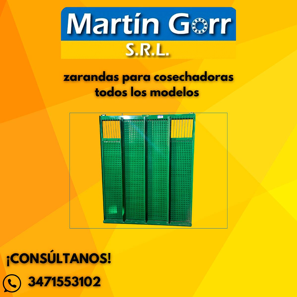 Zarandas para Cosechadoras Todos los Modelos
