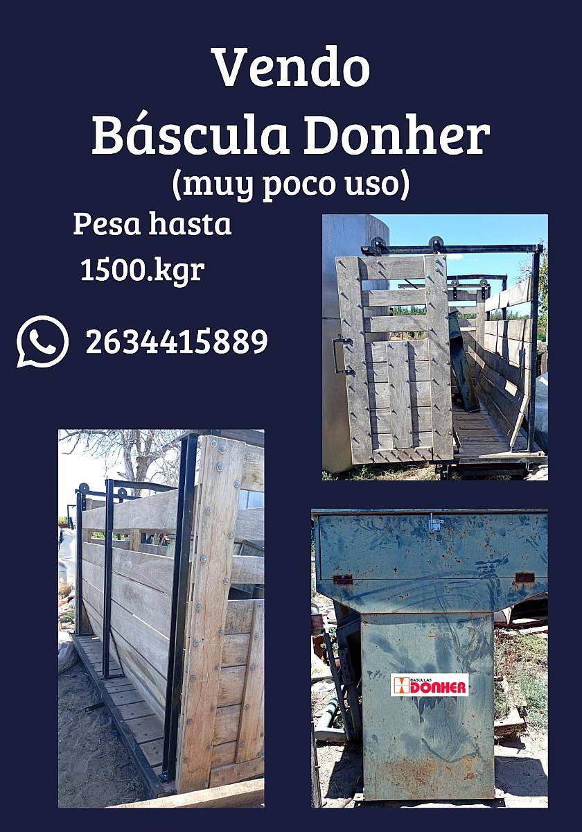 Báscula Hacienda Hasta 1500 KGR