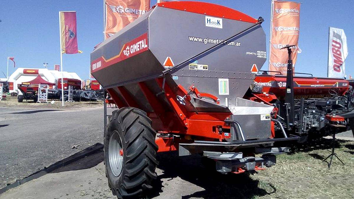 Fertilizadora Gimetal EDR 8000 Nueva Disponible