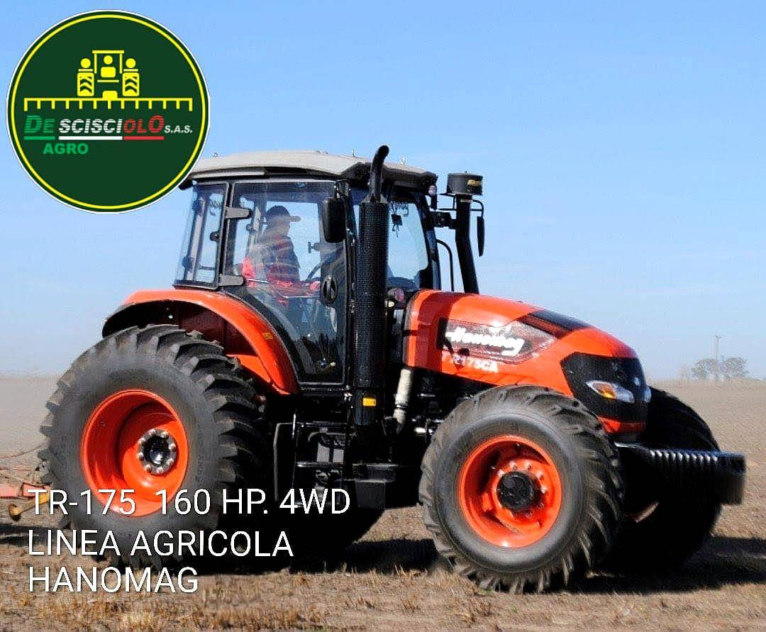 Tractor Tr-175c 160 HP. 4wd Agricola Hanomag