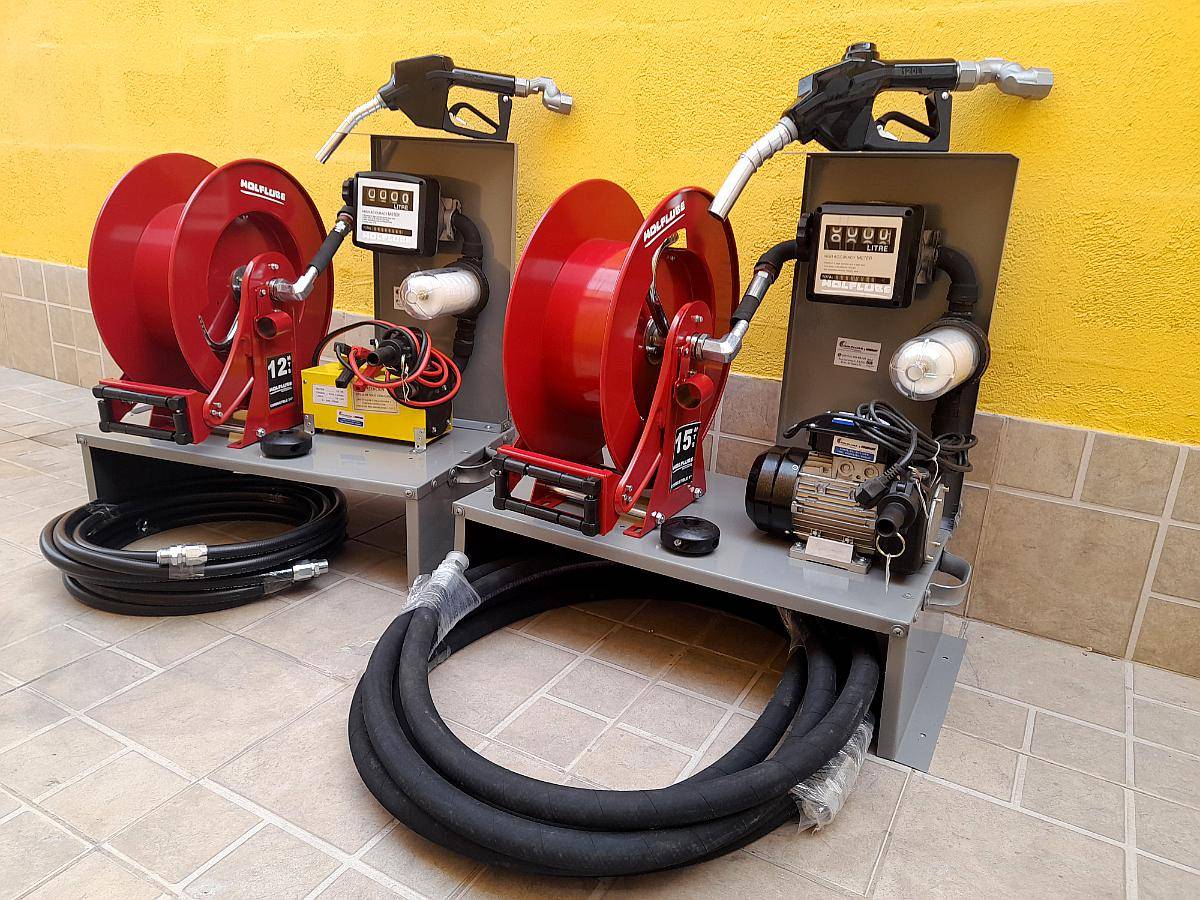 Surtidor Carreteles Retractil P/combustible en 3/4