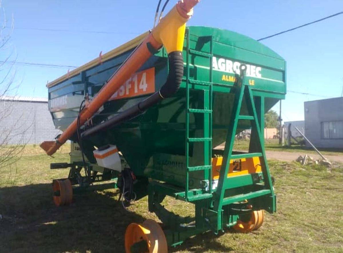 Tolva Agromec de Semilla y Fertilizante, Cap. 14 TN, Full