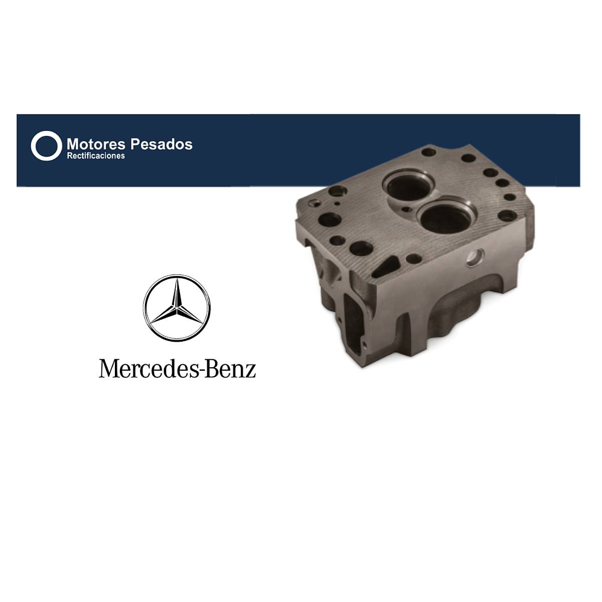 Tapa de Cilindro Mercedes Benz 1633 - OM 449