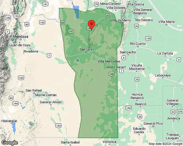 San Francisco del Monte de ORO Chacra 2 Has