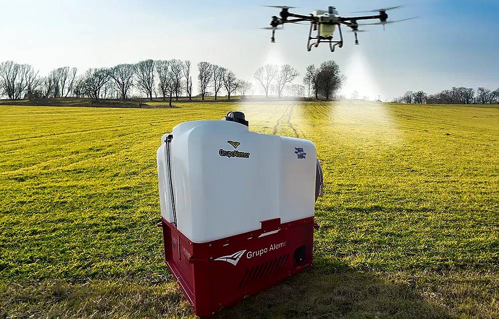 Mezclador de Caldo para Drones 1000 Litros
