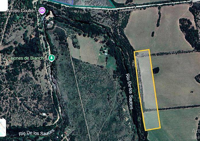 Hectáreas Frente al Rio de los Sauces