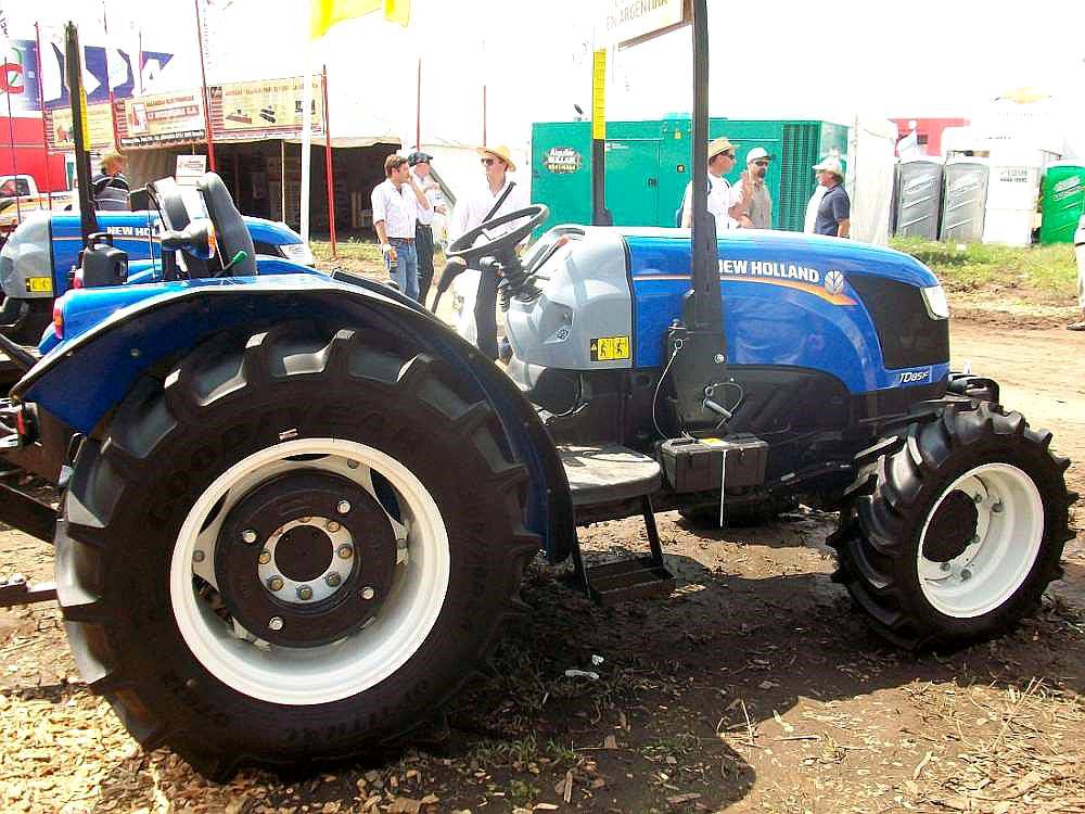 Tractor New Holland Td85f Plataformado