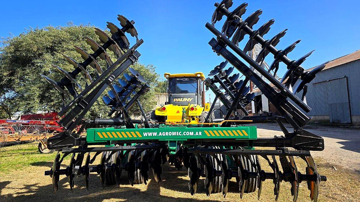 Rastra Doble Acción Super 95 Liviana Agromec