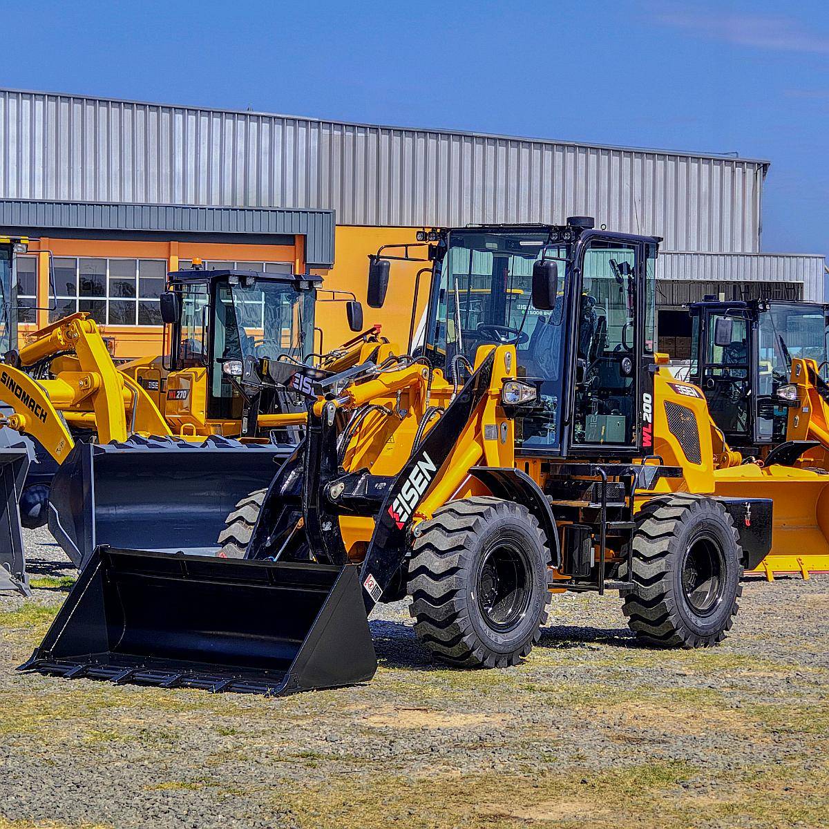 Pala Cargadora Frontal Eisen WL200 de 1M3 - 56hp 2000kg A/C