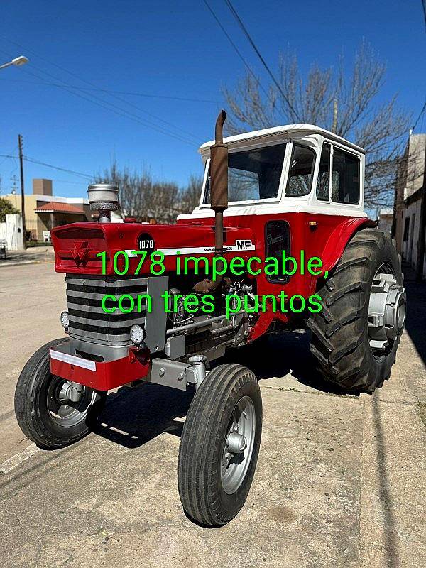 Massey Ferguson 1078 con Tres Puntos