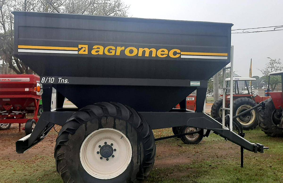 Tolva Autodescargable Agromec 8-10 Toneladas con Balanza