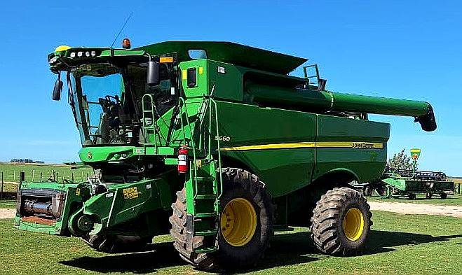 Cosechadora John Deere S660 - Usada