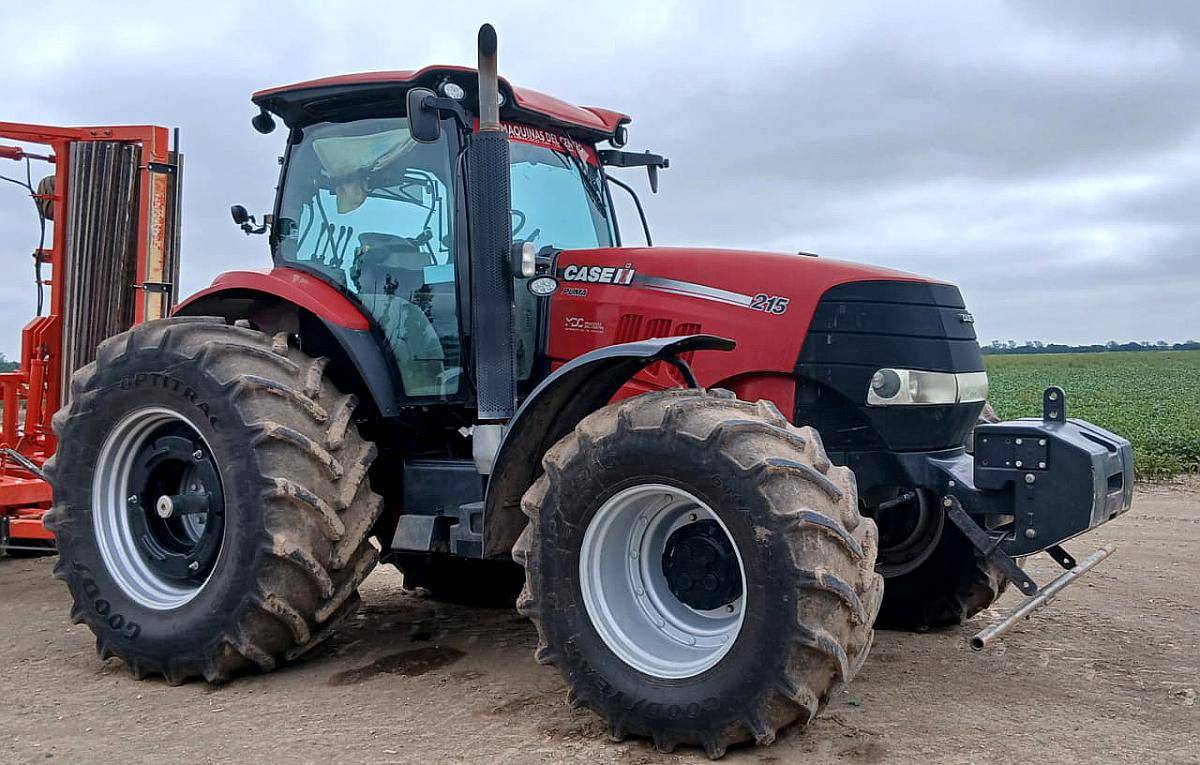 Tractor Case IH Puma 215, Paton, Piloto, 5.900 HS, año 2020